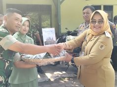 HUT Ke-80 TNI Dan HUT Ke-75 Kodam IV/Diponegoro, Forkopimcam Klaten Utara Anjangsana Ke Koramil 24/Klaten Utara