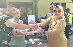 HUT Ke-80 TNI Dan HUT Ke-75 Kodam IV/Diponegoro, Forkopimcam Klaten Utara Anjangsana Ke Koramil 24/Klaten Utara