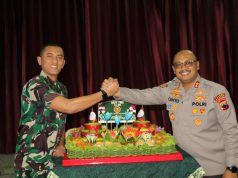 Kejutan Polres Klaten Warnai HUT TNI Ke-80 Di Kodim 0723/Klaten