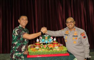 Kejutan Polres Klaten Warnai HUT TNI Ke-80 Di Kodim 0723/Klaten