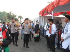 Polisi Kerahkan 1.722 Personel Melayani Aksi Solidaritas Palestina di Monas
