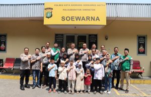Tiga Tahun Mengabdi di Bandara Soekarno-Hatta, Alumni SIP 51 (Satya Intar Adinata Pratapa) Santuni Yatim Piatu