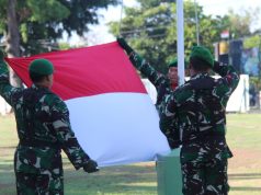 Kodim 0723 Klaten Gelar Upacara Bendera 17-an, Dandim Sampaikan Ini