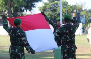 Kodim 0723 Klaten Gelar Upacara Bendera 17-an, Dandim Sampaikan Ini