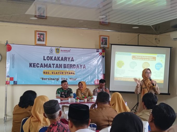 Danramil Klaten Utara Hadiri Loka Karya Kecamatan Berdaya Tahun 2025