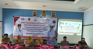 Tingkatkan Kesadaran Hukum, Koramil Kebonarum Hadiri Sosialisasi Hukum Oleh Pemkab Klaten