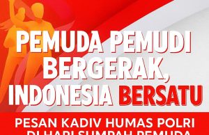 Kadiv Humas Polri Ajak Pemuda Terus Bergerak dan Bersatu di Hari Sumpah Pemuda 2025