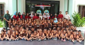 TK Pertiwi Tlogo Kenal Lebih Dekat Profesi TNI Di Kodim 0723 Klaten