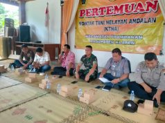 Sinergi Ketahanan Pangan, Bati Tuud Koramil Prambanan Hadiri Pertemuan KTNA Kecamatan Prambanan Klaten