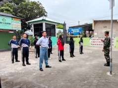 Babinsa Koramil 09/Prambanan Beri Latihan Ekstrakurikuler PBB Di MAN 3 Klaten