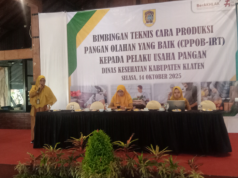 Bimtek Cara Produksi Pangan Olahan Yang Baik Bagi Industri Rumah Tangga