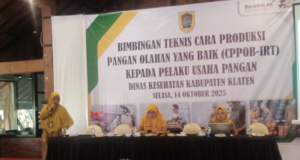 Bimtek Cara Produksi Pangan Olahan Yang Baik Bagi Industri Rumah Tangga