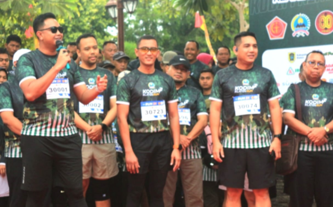Ribuan Peserta Meriahkan Kodim Klaten Run 2025, Satukan Langkah TNI Dan Rakyat