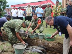 Wakil Panglima TNI Tinjau Pembangunan Koperasi Desa Merah Putih Di Kabupaten Klaten