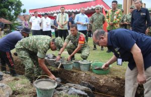 Wakil Panglima TNI Tinjau Pembangunan Koperasi Desa Merah Putih Di Kabupaten Klaten