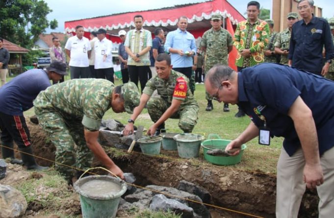 Wakil Panglima TNI Tinjau Pembangunan Koperasi Desa Merah Putih Di Kabupaten Klaten