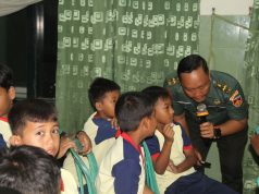 Semangat Bela Negara, SDN 2 Semangkak Kunjungi Kodim 0723/Klaten