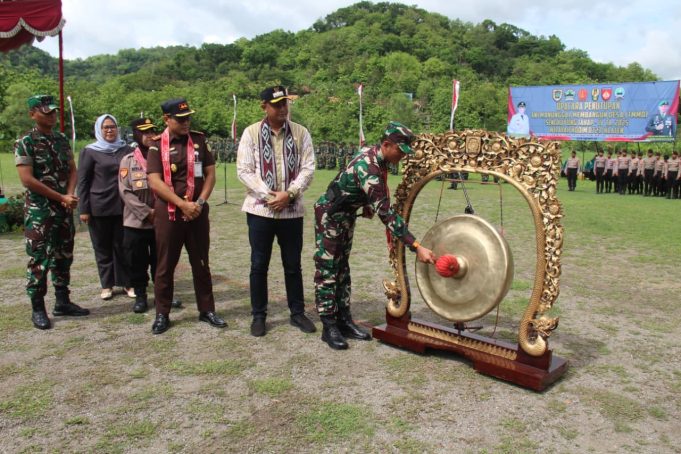 TMMD Sengkuyung Tahap IV Kodim 0723/Klaten Resmi Ditutup Di Desa Kaligayam Wedi