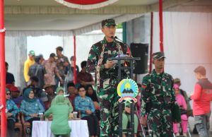 Dandim 0723/Klaten Resmi Tutup KBMKB ke-XXXI Di Desa Gondangsari Juwiring