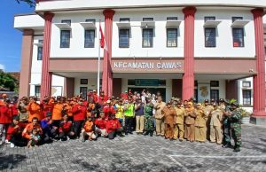 Apel Bersama Kesiapsiagaan, Muspika Cawas Perkuat Koordinasi Penanggulangan Bencana