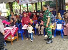 Babinsa Desa Kebon Hadiri Pelaksanaan Layanan SPELING RSI Cawas