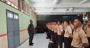 Siswa SMKN 2 Klaten Ikuti KKRI di Rindam IV/Diponegoro