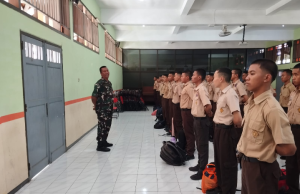 Siswa SMKN 2 Klaten Ikuti KKRI di Rindam IV/Diponegoro