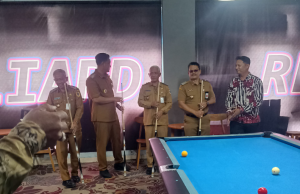 Grand Opening Klaten Billiard & Resto ; Bupati Hamenang Wajar Ismoyo Masyarakat Sudah Lebih Positif Memaknai Olah Raga Billiard