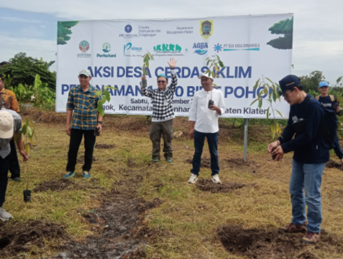 Program Tanam 1000 Pohon Di Desa Ponggok, Bentuk Mitigasi dan Adaptasi Terhadap Perubahan Iklim