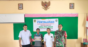 Babinsa Koramil 19/Trucuk Monitoring Penyaluran BLT-DD Tahun 2025 Desa Puluhan Klaten