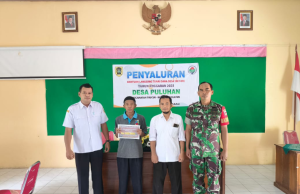 Babinsa Koramil 19/Trucuk Monitoring Penyaluran BLT-DD Tahun 2025 Desa Puluhan Klaten