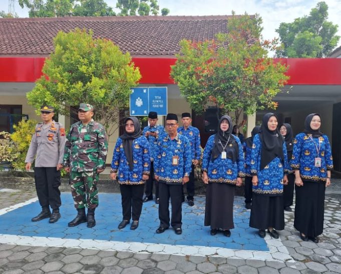 Koramil Jajaran Kodim 0723 Klaten Serentak Peringati HUT Ke-54 KORPRI