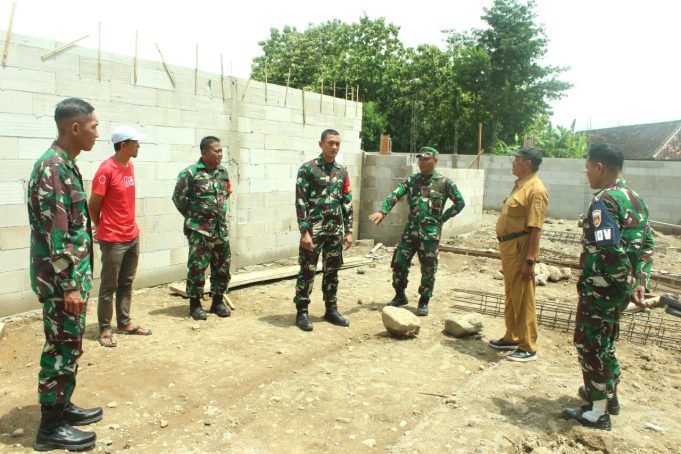 Dandim 0723/Klaten Tinjau Progres Pembangunan KDKMP Di Wilayah Kabupaten Klaten