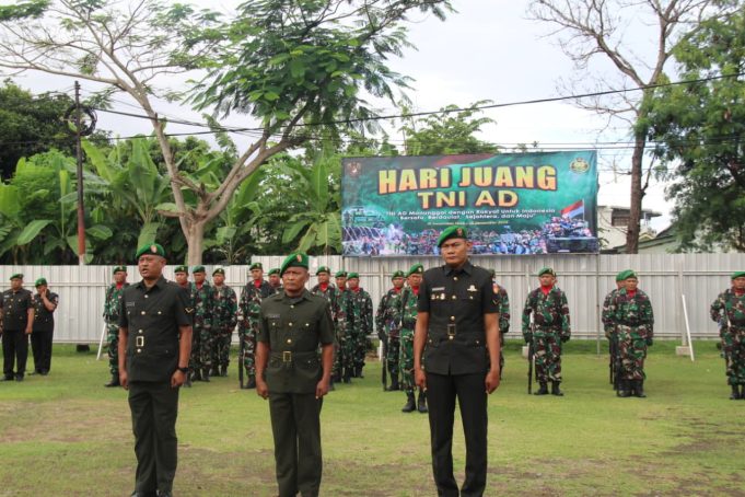 Kodim 0723/Klaten Selenggarakan Upacara Peringatan Hari Juang TNI Angkatan Darat Tahun 2025