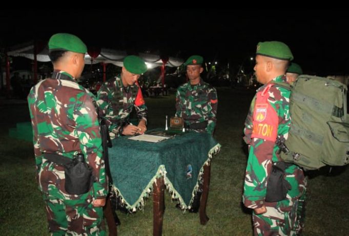 Upacara Serah Terima Peleton Beranting Yudha Wastu Pramuka Jaya Tahun 2025 Digelar Di Desa Pasung Klaten