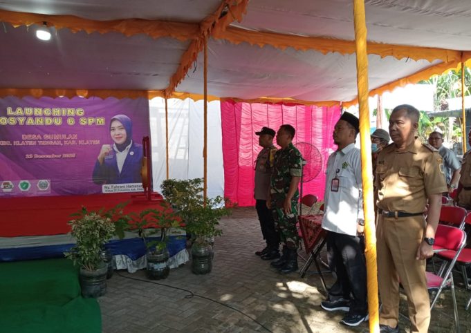 Desa Gumulan Klaten Dilaunching Sebagai Desa Pilot Project Posyandu 6 SPM