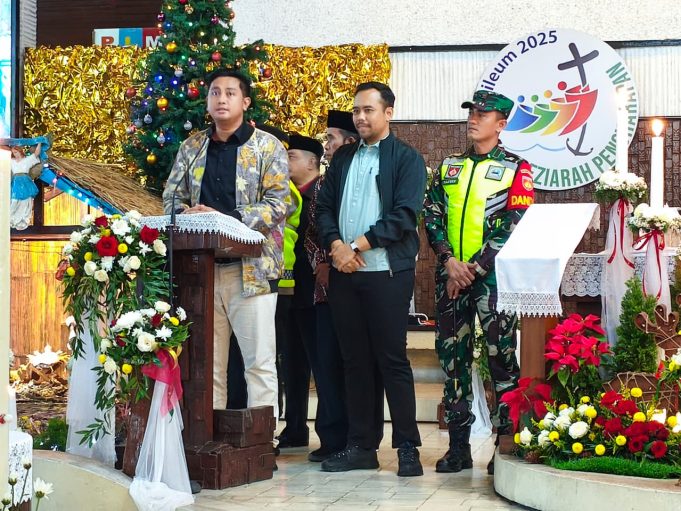 Forkopimda Kabupaten Klaten Monitoring Misa Natal 2025 Dan Pos PAM Nataru, Pastikan Keamanan Dan Kondusifitas Wilayah