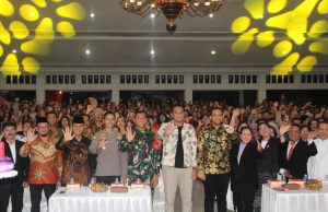 Dandim 0723/Klaten Hadiri Perayaan Natal Bersama Umat Kristiani Se-Kabupaten Klaten Tahun 2025