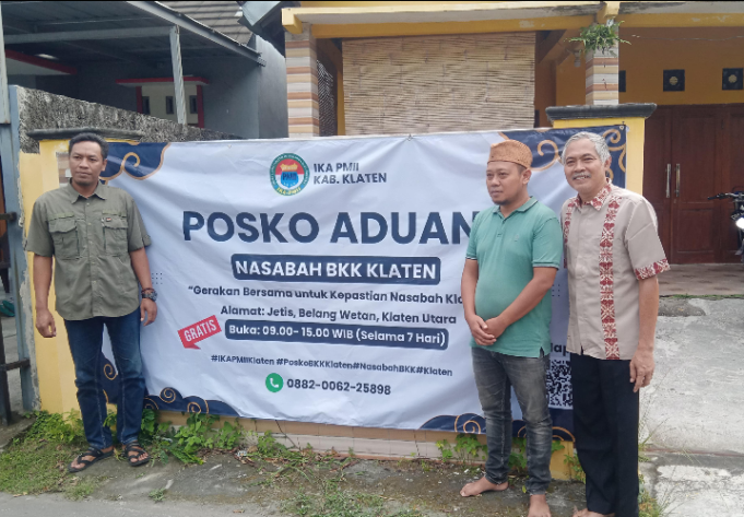 IKA PMII KLATEN BENTUK POSKO PENGADUAN PRO BONO UNTUK NASABAH BKK KLATEN