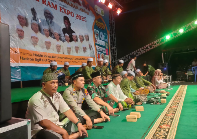 Danramil 09/Prambanan Hadiri Pengajian Akbar Rangkaian SMAPRAM EXPO Tahun 2025