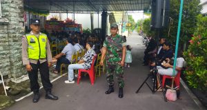 Ibadah Tahun Baru 2026 Di GKJ Sanggrahan, Babinsa Koramil Prambanan Klaten Sampaikan Ini
