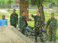 Dandim Klaten Tinjau Langsung Pembangunan Koperasi Desa/Kelurahan Merah Putih