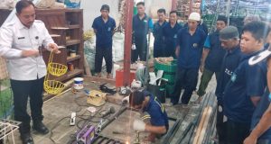 LAPAS KLATEN GELAR PELATIHAN KETERAMPILAN LAS LISTRIK UNTUK BEKAL KEMBALI KE KEMANDIRIAN WARGA BINAAN