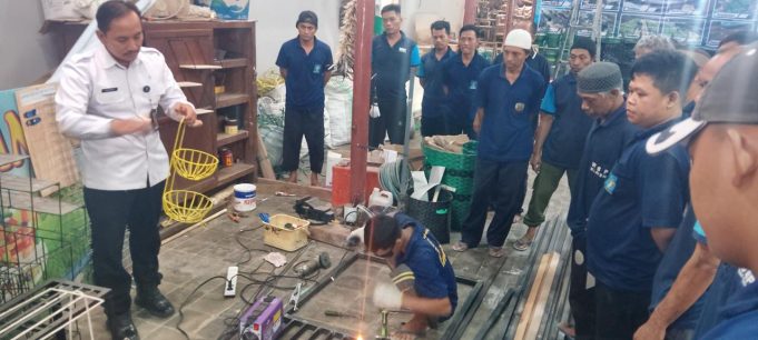 LAPAS KLATEN GELAR PELATIHAN KETERAMPILAN LAS LISTRIK UNTUK BEKAL KEMBALI KE KEMANDIRIAN WARGA BINAAN