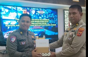 SAT LANTAS POLRES KUNINGAN SIAP LAKSANAKAN TILANG ETLE HANDHELD