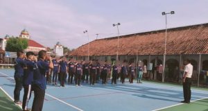 Lapas Klaten Laksanakan Apel Tamping Rutin Upaya Peningkatan Pengawasan Pembinaan Mandiri