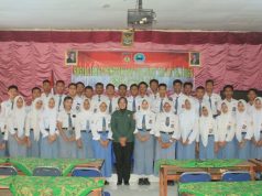 Kodim 0723/Klaten Sosialisasikan Penerimaan Bintara Dan Tamtama PK TNI AD TA 2026 Di SMA Negeri 1 Karangnongko