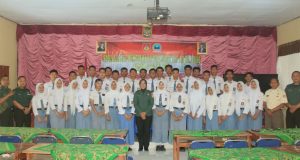 Kodim 0723/Klaten Sosialisasikan Penerimaan Bintara Dan Tamtama PK TNI AD TA 2026 Di SMA Negeri 1 Karangnongko