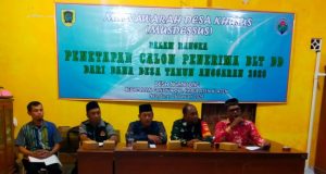 Demi Kesejahteraan Warga, Babinsa Desa Ngandong Klaten Hadiri Musdessus Penetapan Penerima BLT Dana Desa Tahun 2026