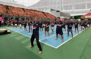Lapas Klaten Gelar Senam Bersama Upaya Tingkatkan Kesehatan Dan Kemandirian Narapidana.